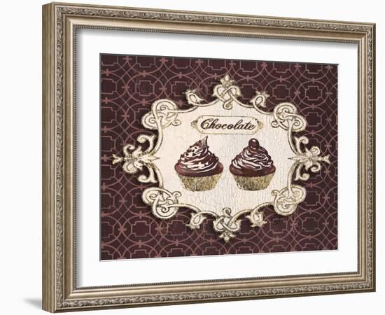 Gilded Cupcakes-Stefania Ferri-Framed Art Print