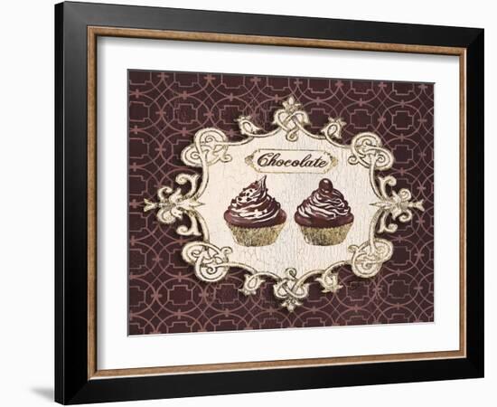 Gilded Cupcakes-Stefania Ferri-Framed Art Print