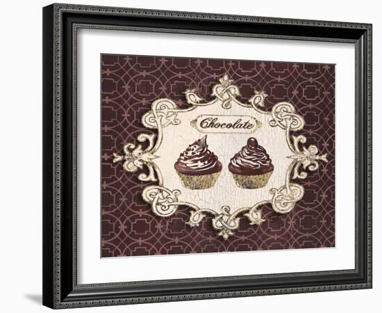 Gilded Cupcakes-Stefania Ferri-Framed Art Print