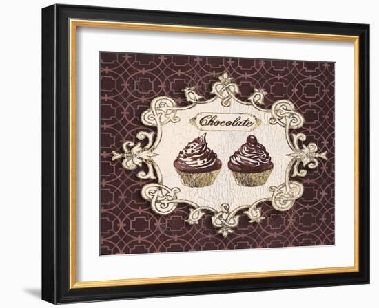 Gilded Cupcakes-Stefania Ferri-Framed Art Print