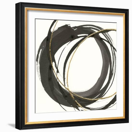 Gilded Enso I-Chris Paschke-Framed Art Print