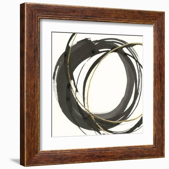 Gilded Enso I-Chris Paschke-Framed Art Print