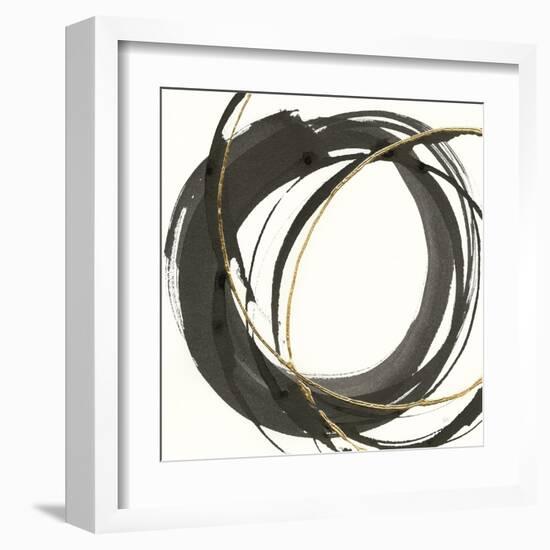 Gilded Enso I-Chris Paschke-Framed Art Print