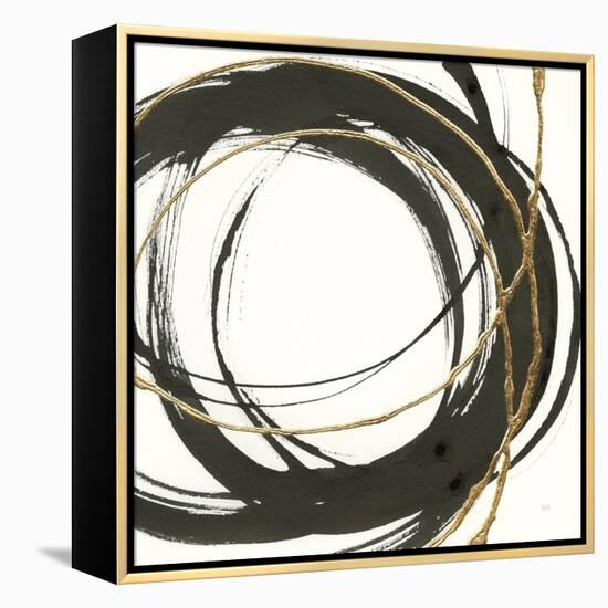 Gilded Enso II-Chris Paschke-Framed Stretched Canvas