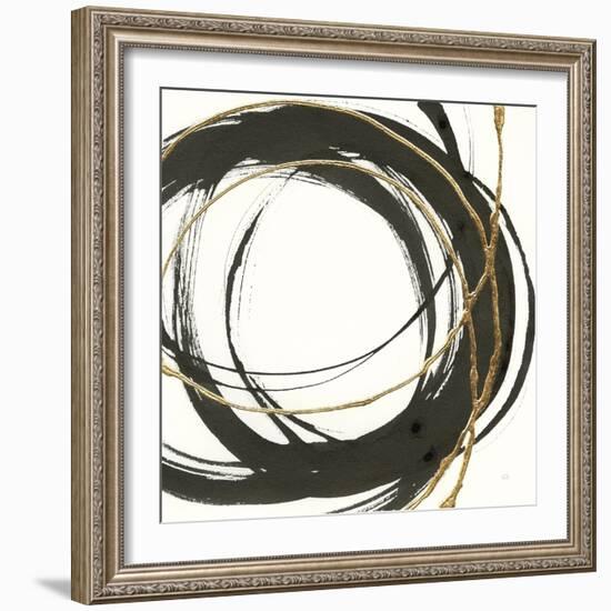 Gilded Enso II-Chris Paschke-Framed Art Print