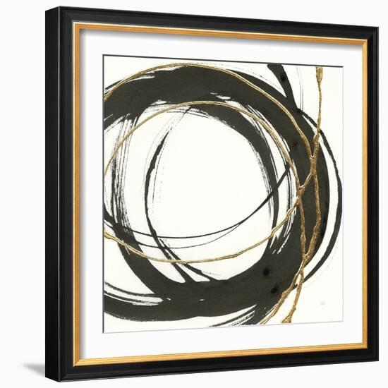 Gilded Enso II-Chris Paschke-Framed Art Print