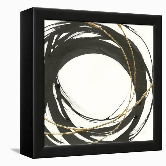 Gilded Enso III-Chris Paschke-Framed Stretched Canvas