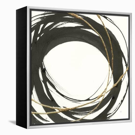 Gilded Enso III-Chris Paschke-Framed Stretched Canvas