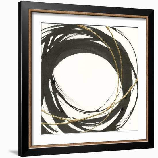 Gilded Enso III-Chris Paschke-Framed Art Print