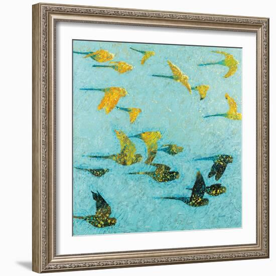 Gilded Flight-Shirley Novak-Framed Art Print