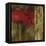 Gilded Floral - Bud-Georgie-Framed Stretched Canvas