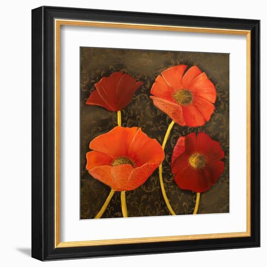 Gilded Floral I-Josefina-Framed Art Print