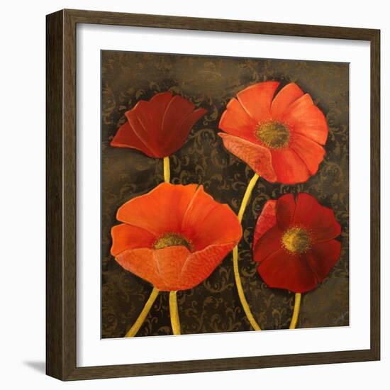 Gilded Floral I-Josefina-Framed Art Print