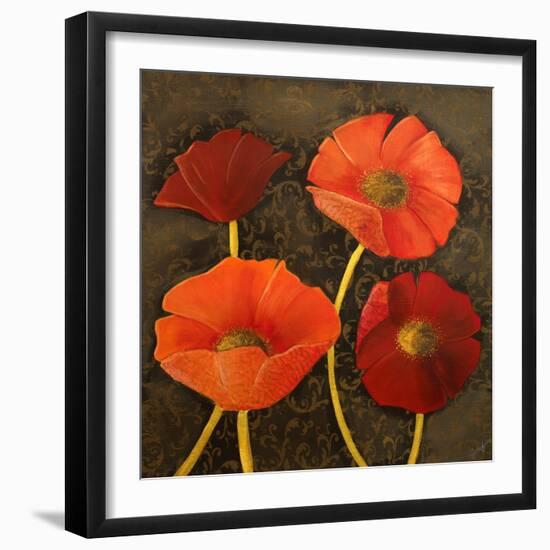 Gilded Floral I-Josefina-Framed Art Print