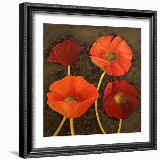 Gilded Floral I-Josefina-Framed Art Print