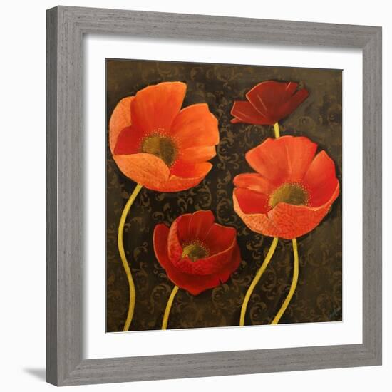 Gilded Floral II-Josefina-Framed Art Print