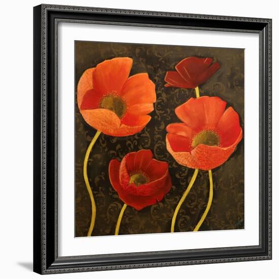 Gilded Floral II-Josefina-Framed Art Print