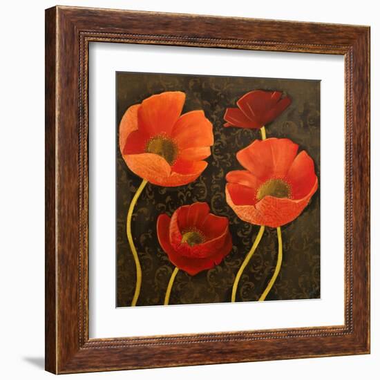 Gilded Floral II-Josefina-Framed Art Print