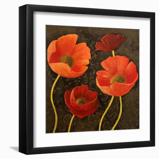 Gilded Floral II-Josefina-Framed Art Print