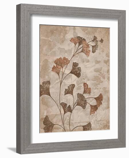 Gilded Gingko 1-Ariane Martine-Framed Art Print