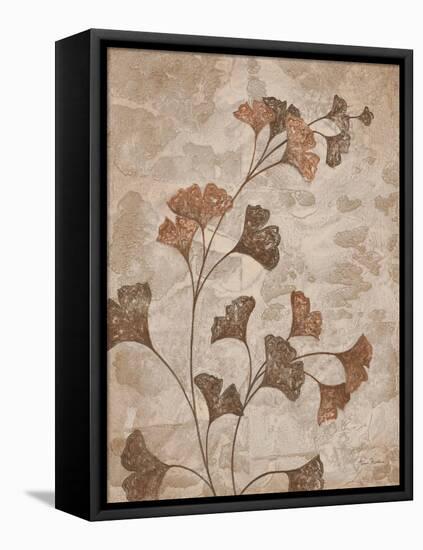 Gilded Gingko 1-Ariane Martine-Framed Stretched Canvas