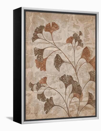 Gilded Gingko 2-Ariane Martine-Framed Stretched Canvas