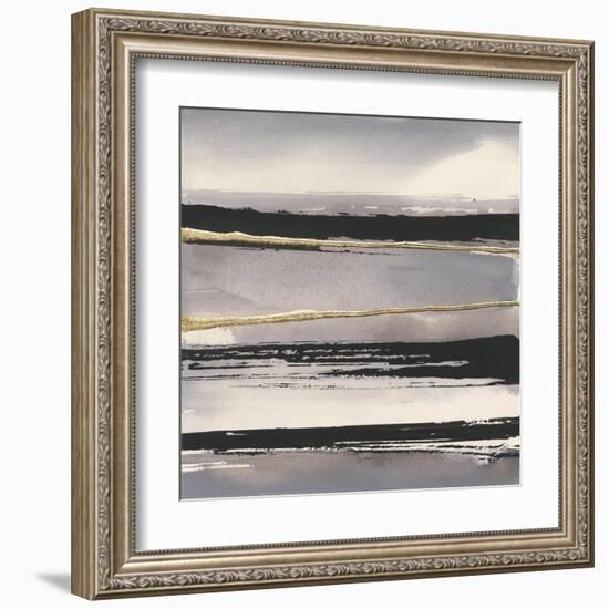 Gilded Grey I-Chris Paschke-Framed Art Print