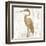 Gilded Heron II-Jennifer Goldberger-Framed Art Print