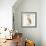 Gilded Heron II-Jennifer Goldberger-Framed Art Print displayed on a wall