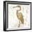 Gilded Heron II-Jennifer Goldberger-Framed Art Print