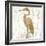 Gilded Heron II-Jennifer Goldberger-Framed Art Print