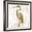 Gilded Heron II-Jennifer Goldberger-Framed Art Print