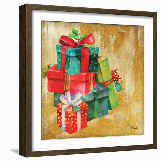 Gilded Holiday I-Paul Brent-Framed Art Print