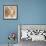 Gilded Hydrangea I-Sue Schlabach-Framed Art Print displayed on a wall