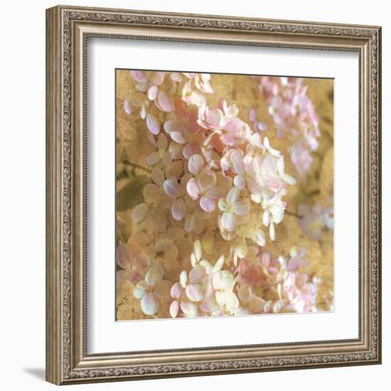 Gilded Hydrangea I-Sue Schlabach-Framed Art Print