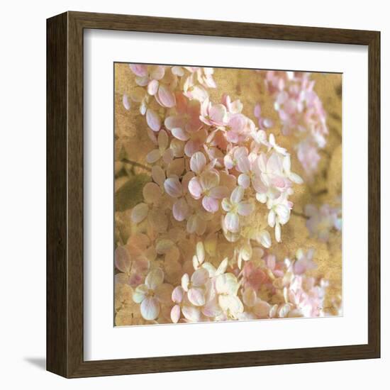 Gilded Hydrangea I-Sue Schlabach-Framed Art Print