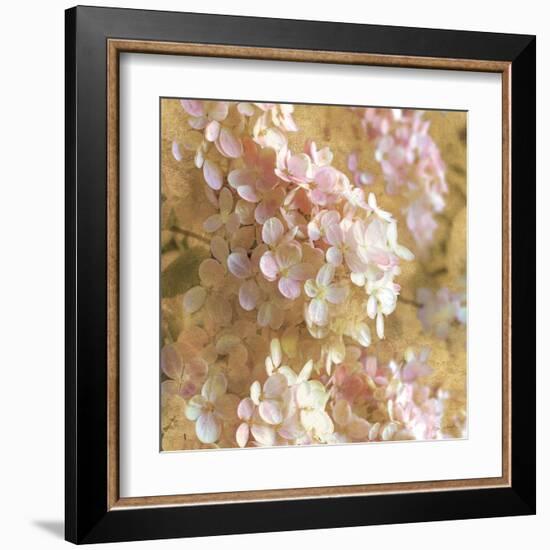 Gilded Hydrangea I-Sue Schlabach-Framed Art Print