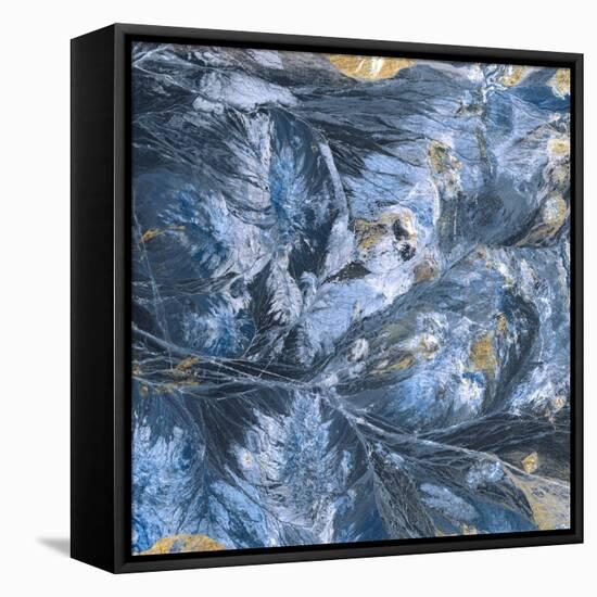 Gilded Indigo I-Jarman Fagalde-Framed Stretched Canvas