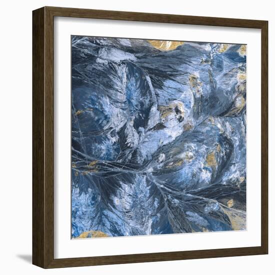 Gilded Indigo I-Jarman Fagalde-Framed Art Print