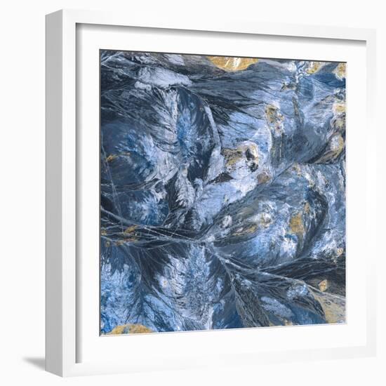 Gilded Indigo I-Jarman Fagalde-Framed Art Print