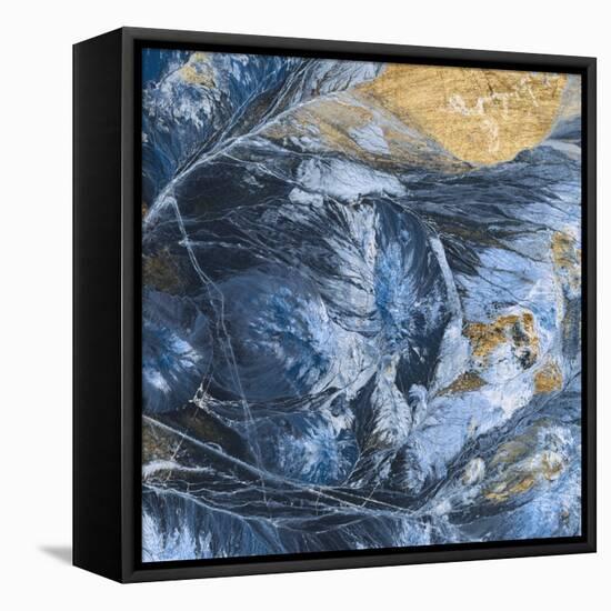 Gilded Indigo IV-Jarman Fagalde-Framed Stretched Canvas