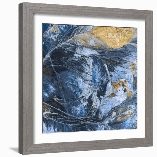 Gilded Indigo IV-Jarman Fagalde-Framed Art Print