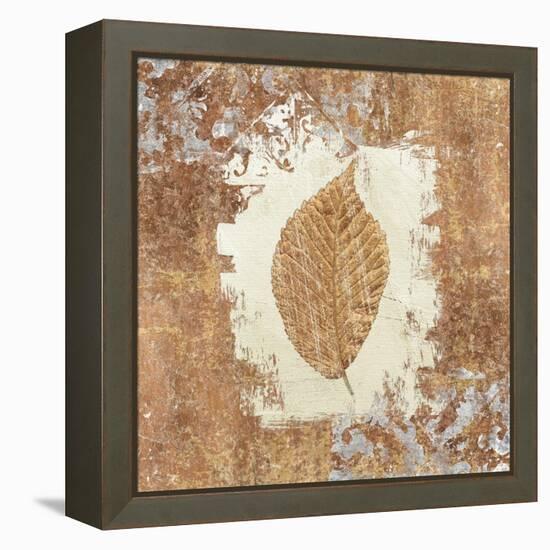 Gilded Leaf II-Avery Tillmon-Framed Stretched Canvas