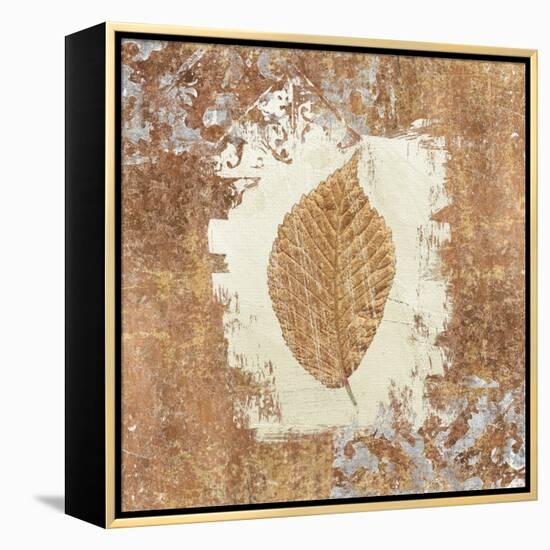 Gilded Leaf II-Avery Tillmon-Framed Stretched Canvas