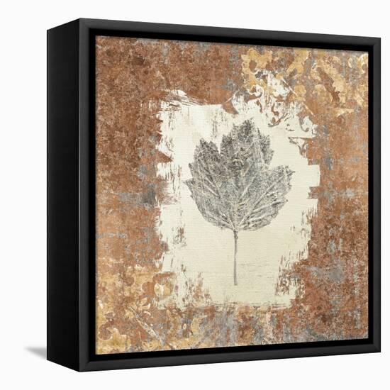 Gilded Leaf V-Avery Tillmon-Framed Stretched Canvas