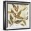 Gilded Leaves I-Carol Robinson-Framed Art Print