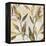 Gilded Leaves II-Carol Robinson-Framed Stretched Canvas