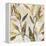 Gilded Leaves II-Carol Robinson-Framed Stretched Canvas