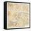 Gilded London Map-Laura Marshall-Framed Stretched Canvas