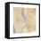 Gilded New York Map-Laura Marshall-Framed Stretched Canvas